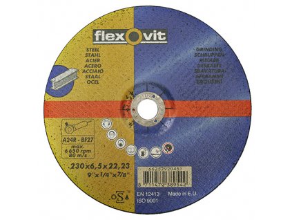 Kotúč flexOvit 20450 180x6,5 A24R-BF42, brúsny na kov  + praktický pomocník k objednávke