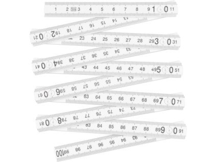 Meter Strend Pro FS28, 1 m, plastový, skladací  + praktický pomocník k objednávke