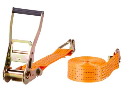 Popruh upínací Strend Pro, pás s račňou, 50 mm, L-5 m, max. 3400 kg  + praktický pomocník k objednávke
