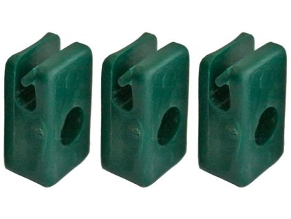 Príchytka Strend Pro METALTEC 1, vodiaca, na napínací drôt, so skrutkou, zelená, bal. 10 ks  + praktický pomocník k objednávke