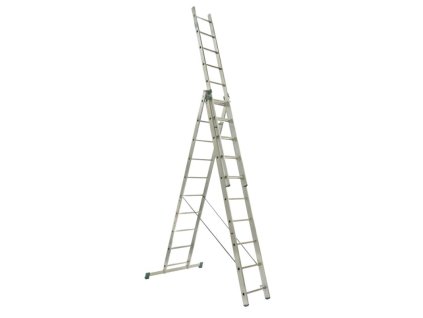 Rebrík ALVE EUROSTYL PROFI 7610, 3x10, univerzálny, A286 B625  + praktický pomocník k objednávke