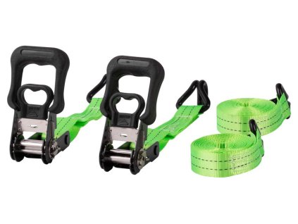 Popruh upínací Strend Pro, pás s račňou, 30 mm, L-5 m, max. 800 kg, bal. 2 ks  + praktický pomocník k objednávke