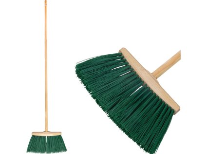 Metla Geco U240, Sosna, 120 cm s násadou, 35 cm  + praktický pomocník k objednávke