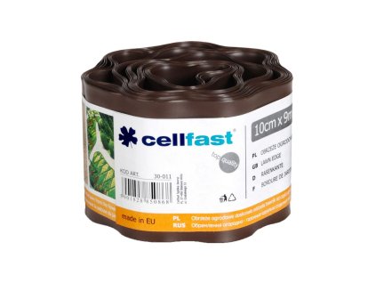 Lem cellfast. trávnikový, hnedý, 100 mm, L-9 m, plast  + praktický pomocník k objednávke