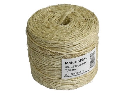 Motúz Strend Pro Garden, sisal L-90 m/230 g  + praktický pomocník k objednávke
