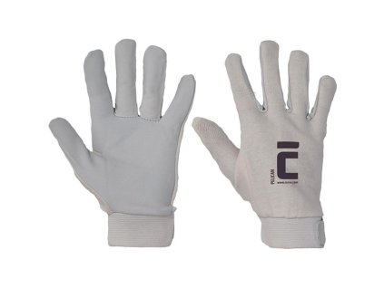 Rukavice PELICAN 10/XL, PE, kombinované, kozinka  + praktický pomocník k objednávke