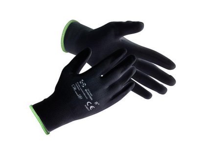 Rukavice ST BROTULA Black 08/M záhradné  + praktický pomocník k objednávke