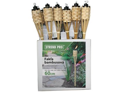 Fakľa BT-MB060 . 0600 mm, bambusová, prepletaná  + praktický pomocník k objednávke