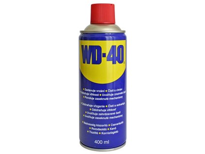 Sprej WD-40. 400 ml  + praktický pomocník k objednávke