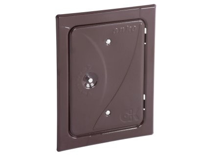 Dvierka Anko C2.1B 120x180 mm, komínové, hnedé, revízne  + praktický pomocník k objednávke