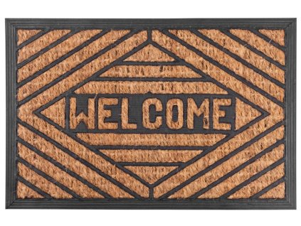 Rohožka MagicHome RBP 193, pred dvere, Welcome 3, 40x60 cm, guma/panama  + praktický pomocník k objednávke