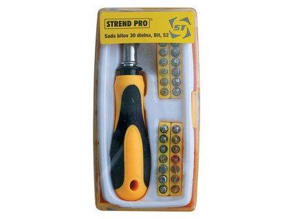 Sada bitov Strend Pro YF40529 . 30 dielna, so skrutkovačom, S2  + praktický pomocník k objednávke