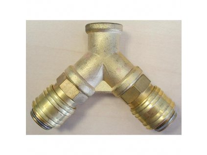 Rozdvojka na vzduch na kompresor Airtool YQ-1 . 3/8", Ms  + praktický pomocník k objednávke