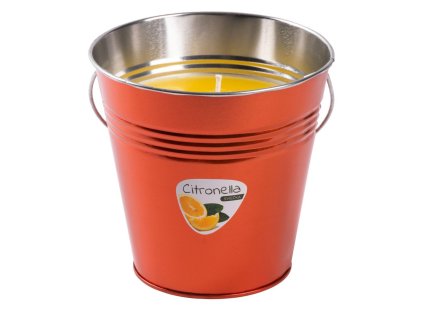 Sviečka Citronella CB163, Bucket 610 g, vedierko + praktický pomocník k objednávke