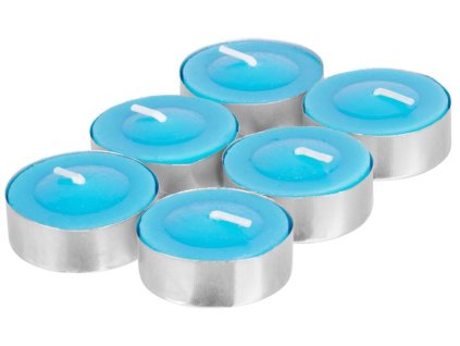 Sviečka Citronella C-151, repelentná, čajová, modrá, .  + praktický pomocník k objednávke