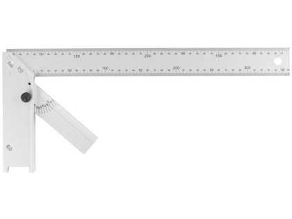 Uholník DY-5030 . 400 mm, Alu, s uhlomerom  + praktický pomocník k objednávke