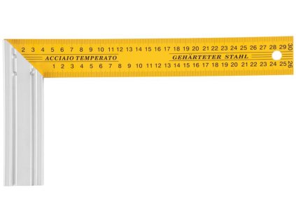 Uholník DY-5007B . 300 mm, Alu  + praktický pomocník k objednávke