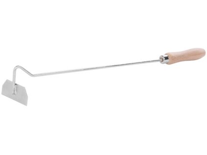 Kutáč KOVO.B ROPOF roštový, 500 mm, drevenná rúčka, kutáč ku krbu s háčikom, Fe+Zn  + praktický pomocník k objednávke