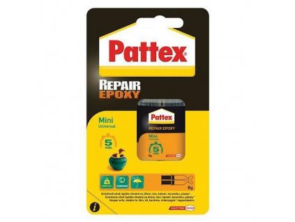 Lepidlo Pattex Repair Epoxy Universal, 6 ml  + praktický pomocník k objednávke