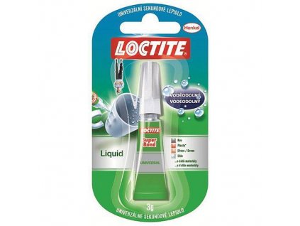 Lepidlo Loctite Super Bond Liquid, 3 g  + praktický pomocník k objednávke