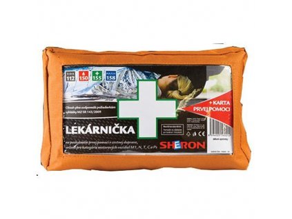Autolekarnicka Sheron, kortex, SK  + praktický pomocník k objednávke