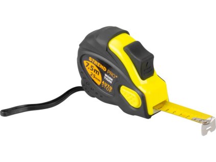 Meter Strend Pro WorkTiger 7H 7,5 m, 25 mm, Autostop, zvinovací, pogumovaný  + praktický pomocník k objednávke