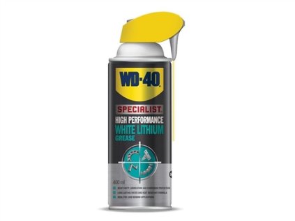 Sprej WD-40. Specialist HP White Lithium Grease, 400 ml  + praktický pomocník k objednávke