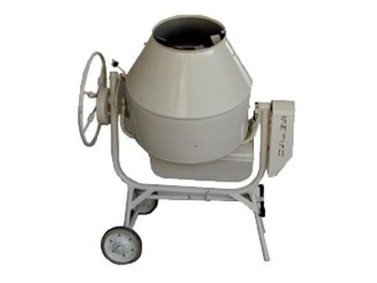 Miešačka SM 150, spádová, 150 lit, 400/230V, na betón  + praktický pomocník k objednávke