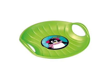 Klzák SPEED M, 600x600 mm, tanierový, plast, detský, na sneh, mix farieb  + praktický pomocník k objednávke