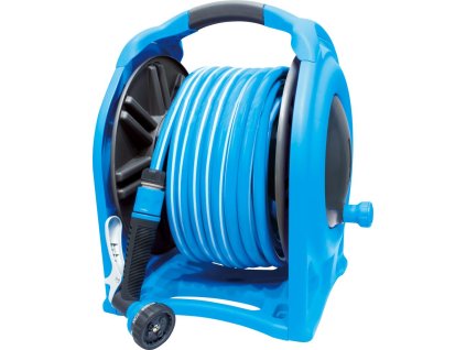 Navíjač AQUACRAFT. 990076, Naviják na hadicu, SET, so záhradnou hadicou 1/2", L-25 m, pištoľ  + praktický pomocník k objednávke