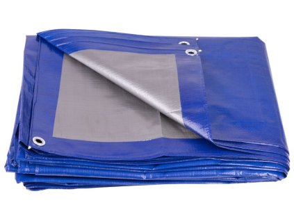 Plachta Tarpaulin Profi 8x12 m, 140 g/m, zakrývacia, modrá, s okami  + praktický pomocník k objednávke