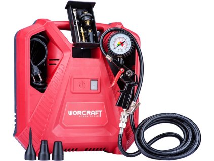 Kompresor Worcraft PAC11-180, 1100 W, bezolejový + praktický pomocník k objednávke