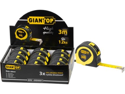 Meter GIANT CR-82 CE, 3 m, 16 mm, Sellbox12, zvinovací + praktický pomocník k objednávke