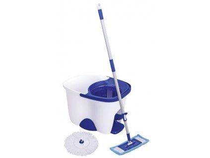 Súprava upratovacia Neco TORNADO Spin Mop, rotačný mop na podlahy + vedro 18 lit., Microfibre, PP, ABS  + praktický pomocník k objednávke