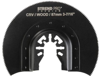 Nástroj Strend Pro RS-W007 pílový list - polkruh 87 mm, na multibrúsku, Cr-V, HCS  + praktický pomocník k objednávke