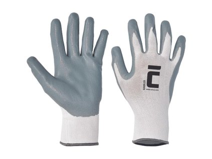 Rukavice BABBLER 07/S, nylon/nitril  + praktický pomocník k objednávke