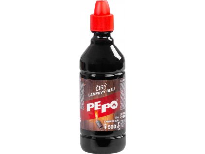 Olej PE-PO. lampový 500 ml. číry, do lampy  + praktický pomocník k objednávke