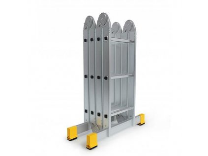 Rebrík ALVE FORTE PROFI PLUS 4413, 4x4, kĺbový, A123/B463/H447  + praktický pomocník k objednávke