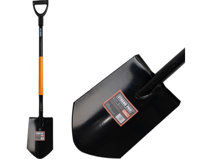 Rýľ Strend Pro STYLER X03, špicatý, oceľová násada D  + praktický pomocník k objednávke