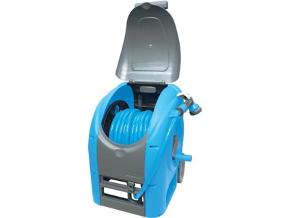 Navíjač AQUACRAFT. 990081, Naviják na hadicu, SET, Deluxe Compact, so záhradnou hadicou L-30 m  + praktický pomocník k objednávke