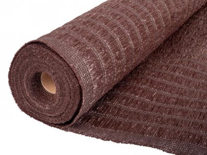 Tkanina tieniaca BrownDecor W101, 1,8x50 m, UV, 230 g/m2, 95% hnedá  + praktický pomocník k objednávke