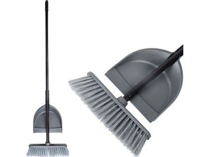 Súprava upratovacia York 082020, TANDEM, metla s lopatkou, s násadou, 31x108 cm  + praktický pomocník k objednávke