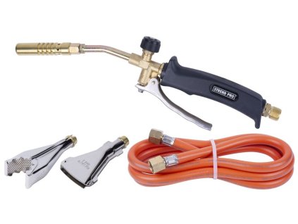 Horák opaľovací Strend Pro PQ004, 3x dýza, hadica L-2 m, závit G3/8"  + praktický pomocník k objednávke