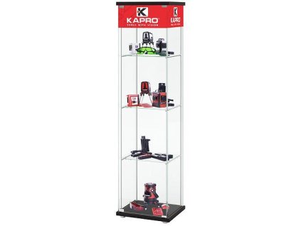 Vitrina KAPRO® DETOLF, na lasery, sklenená + praktický Darček k objednávke