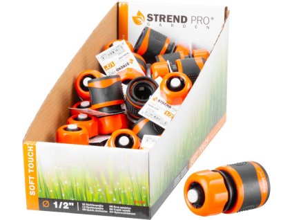 Spojka Strend Pro C3004RDX, 1/2", STOP R, záhradná, DisplayBox, SoftTouch + praktický pomocník k objednávke