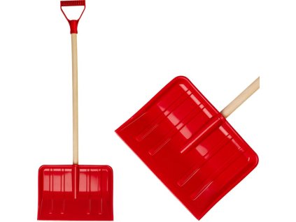 Odhrňovač detský BOBAS, 285x210x850 mm, Pvc, lopata na sneh, odhŕňač, drevená násada D, mix farieb  + praktický pomocník k objednávke