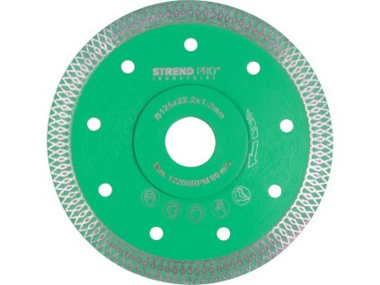 Kotúč Strend Pro Industrial 125x22.2x1.2 mm, diamantový, ultra tenký  + praktický pomocník k objednávke