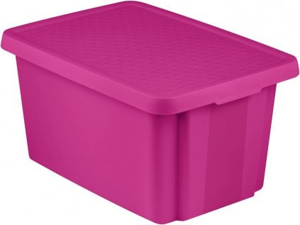 Box s vekom Curver ESSENTIALS 45L, ružový, 57x40x30 cm  + praktický pomocník k objednávke