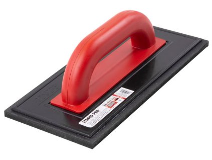 Hladítko Strend Pro Premium, REDhand, 280x140x8 mm, ABS, guma tvrdá, profi  + praktický pomocník k objednávke