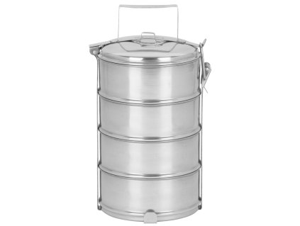 Obedár MagicHome SS682, nerez, 4x 1200 ml, 16,8x32,6 cm  + praktický pomocník k objednávke